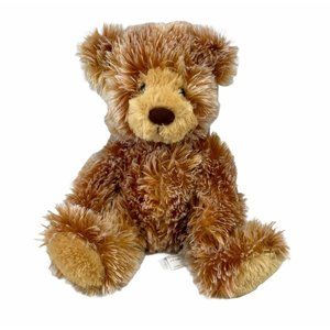Aurora Teddy Bear Ginger Red‎ Brown 9" Plush Stuffed Animal Sitting